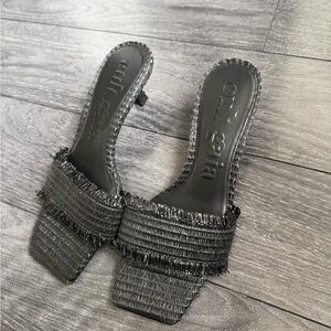 Cult Gaia Ada Black heels